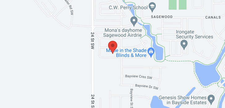map of 2335 SAGEWOOD  Heights SW